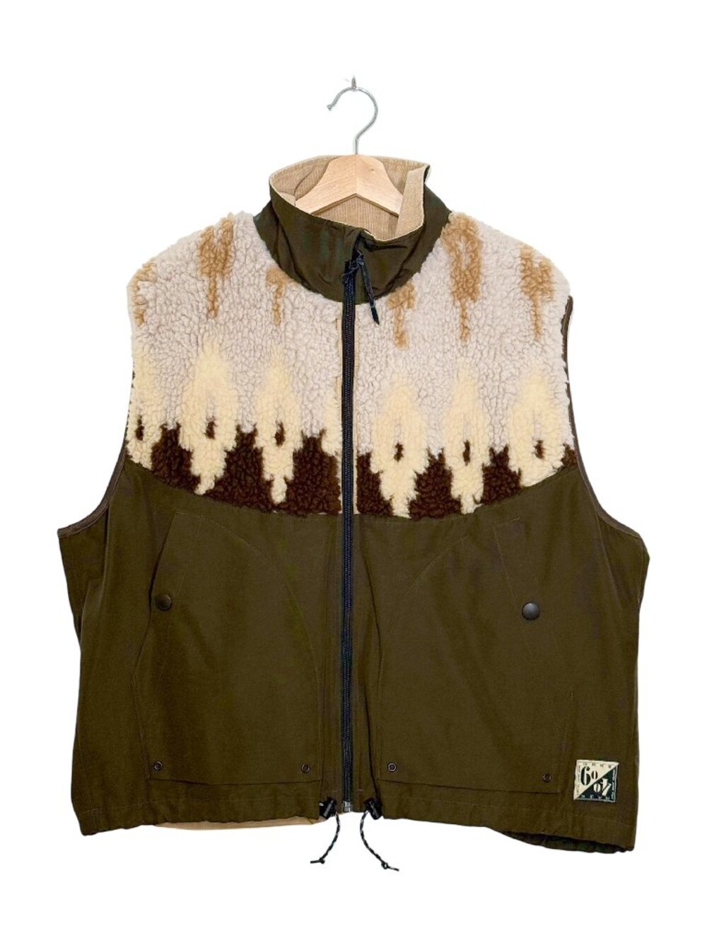 Kapital 2021AW 60/40 BOA Fleece Vest